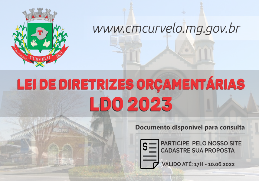 LDO 2023 - DOCUMENTO DISPONÍVEL PARA CONSULTA - PARTICIPE