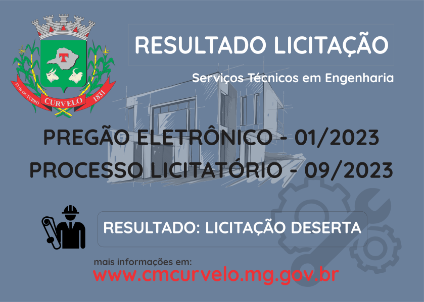 RESULTADO - PREGÃO ELETRÔNICO 01/2023 - SERVIÇOS TÉCNICOS EM ENGENHARIA